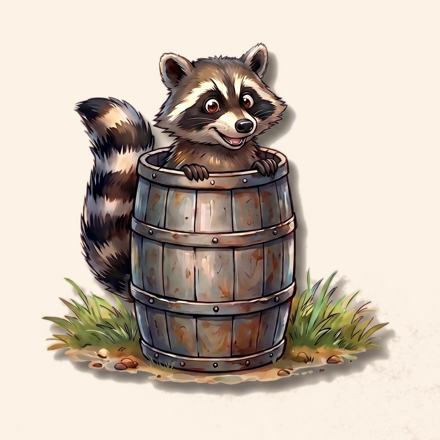 Der Waschbär